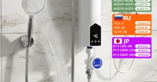 3500W 주방 욕실 순간 전기 수도꼭지 히터 인스턴트 Tankless 온수 탭 난방 기계 샤워 110V