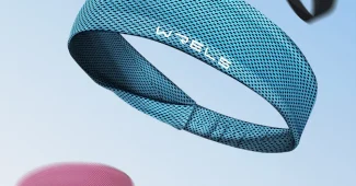 여름 통기성 미끄럼 방지 스포츠 머리띠